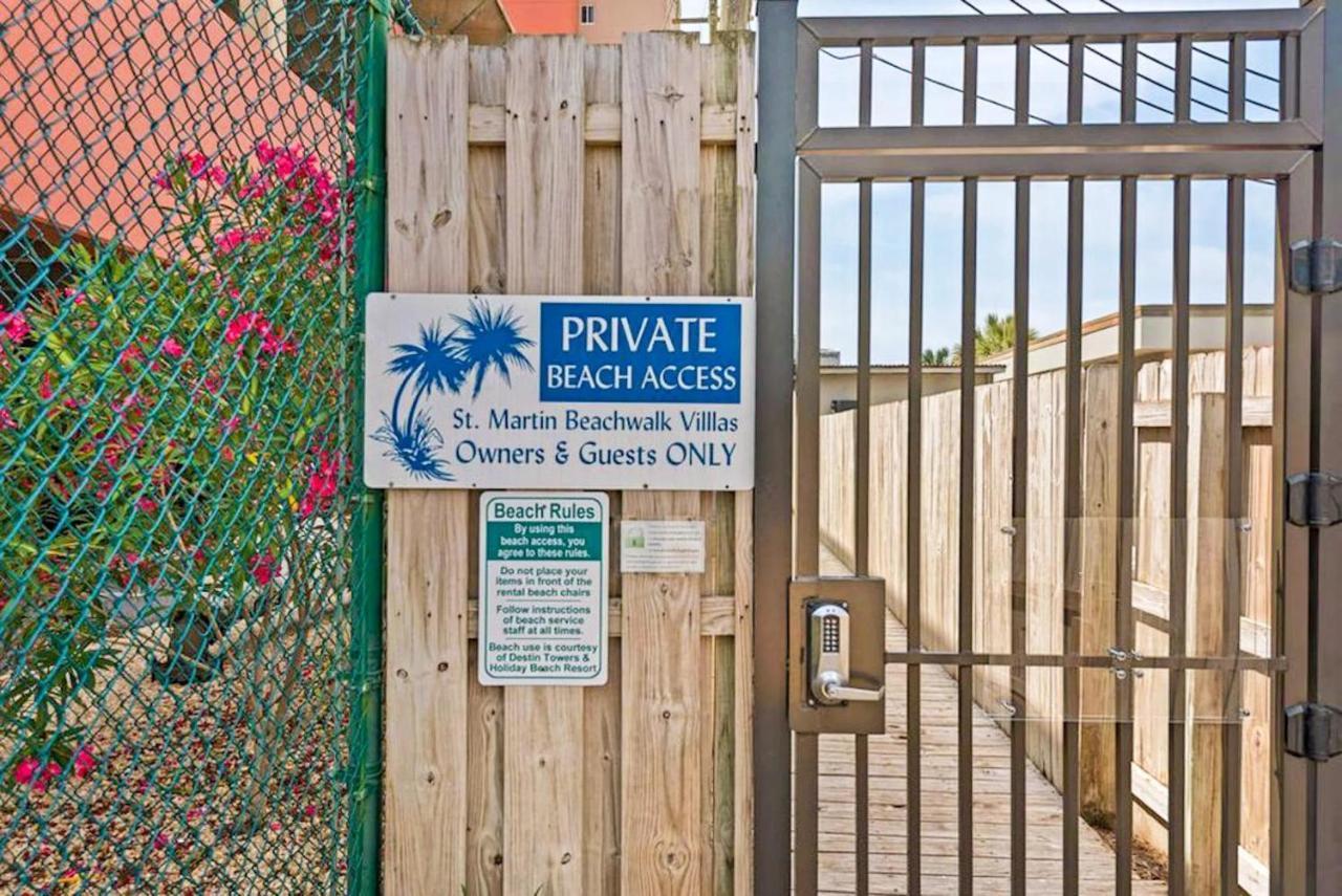 St. Martin Beachwalk Villas 423 Destin Exterior foto